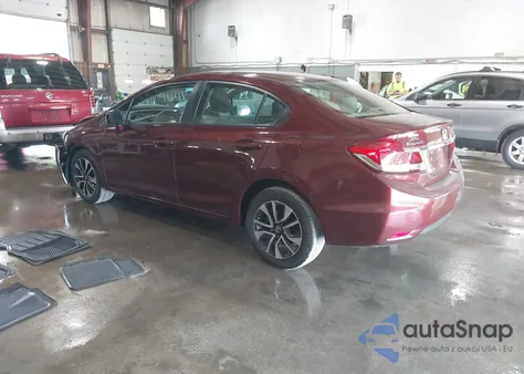 2015 Honda Civic Ex из США, поврежденный, VIN 19XFB2F82FE260624